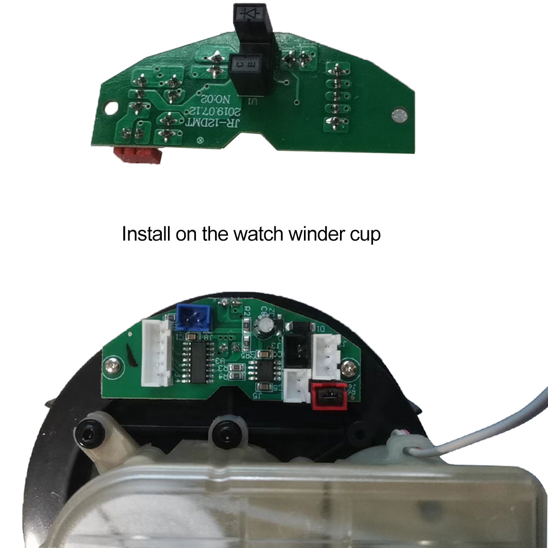 Circuit Board before Plug in Cable for Watch Winder Smith